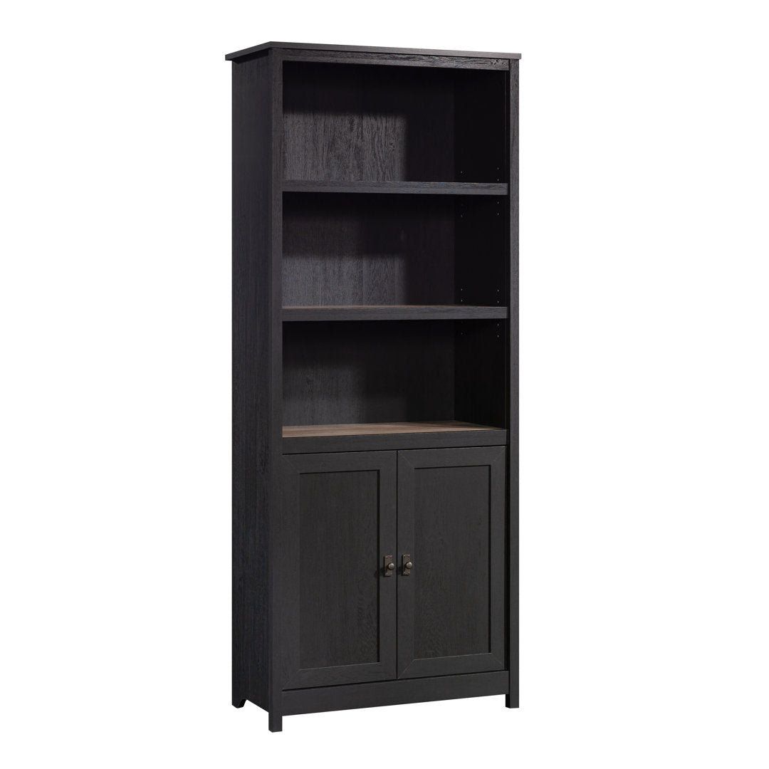 Myrasol 71.5" H x 29.29" W Standard Bookcase Highland Dunes Color: Raven Oak