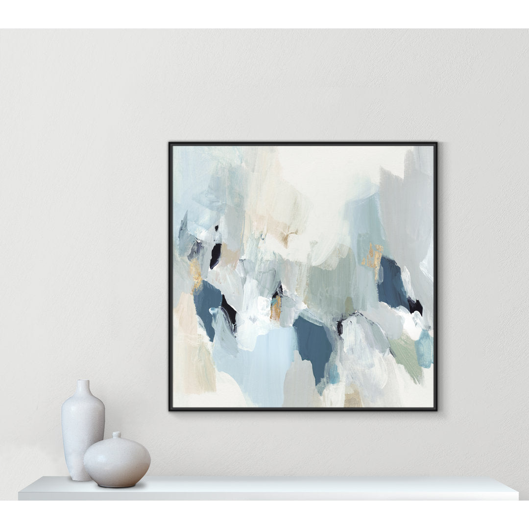 Little Talks II by Isabelle Z - Picture Frame Print on Canvas Casa Fine Arts Size: 46.5" H x 46.5" W x 2" D Format: Black Framed Canvas
