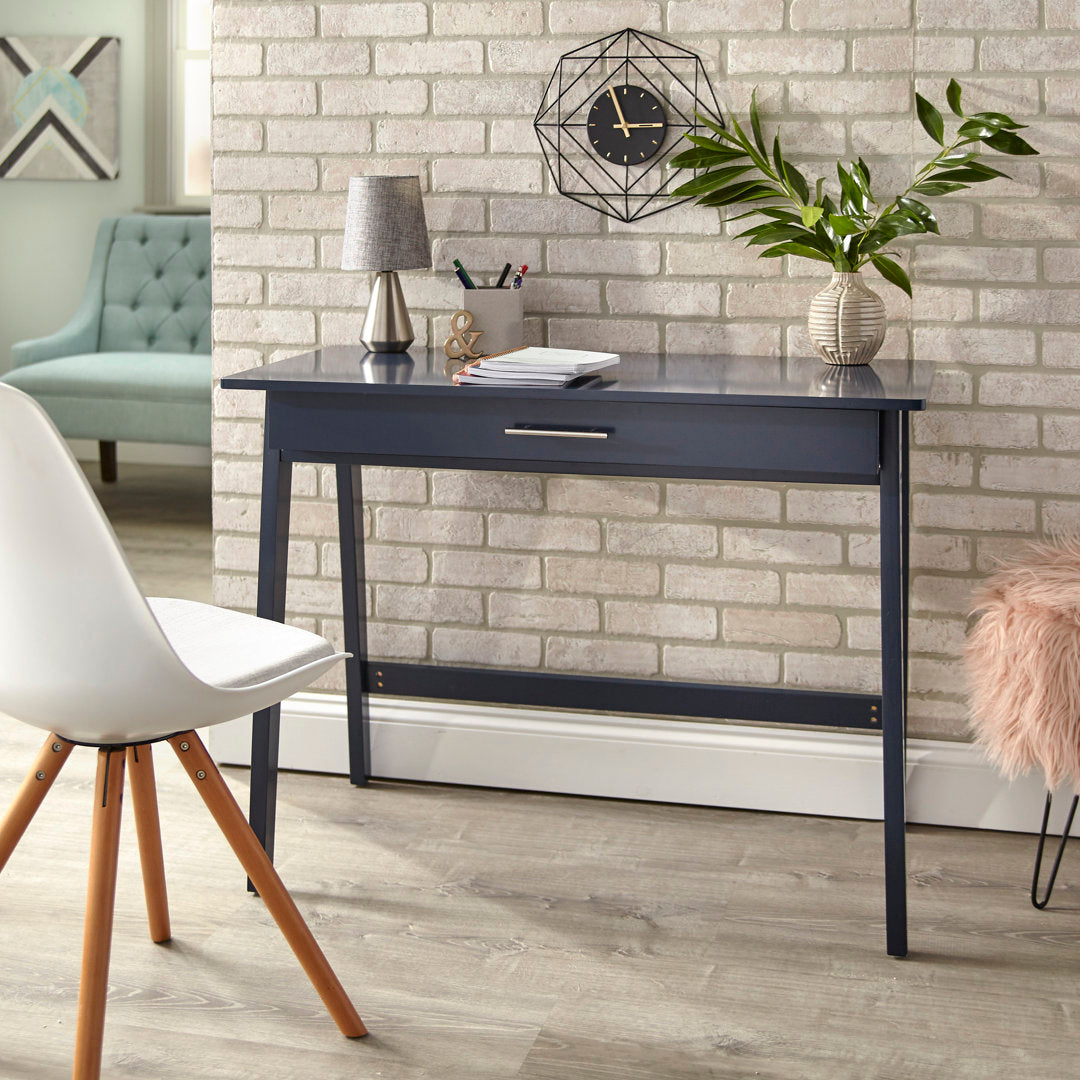 Haywa Desk Andover Mills™ Color: Blue