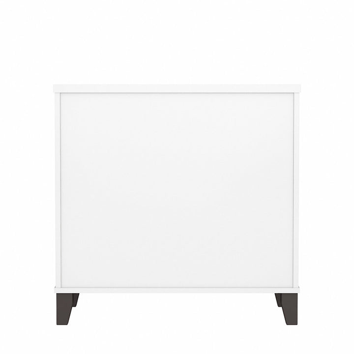 Magomed 2-Drawer Lateral Filing Cabinet Gracie Oaks Color: Storm Gray/White