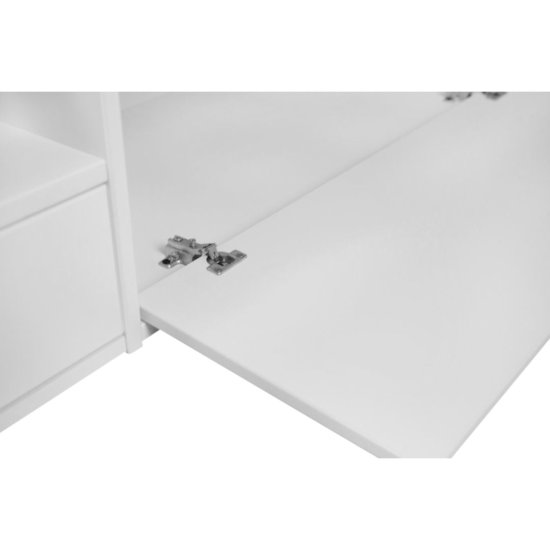 Pharr Low Profile Storage Platform Bed Latitude Run® Color: White Size: Full
