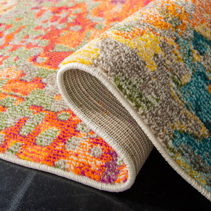 Felty Abstract Ivory/Multi Area Rug Langley Street® Rug Size: Runner 2'2" x 16'