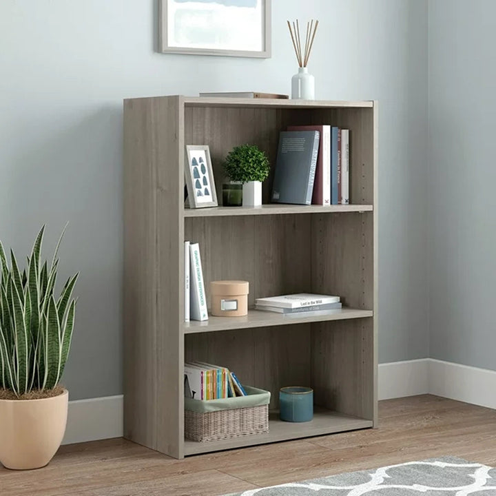 Arisztid 35.28" H x 24.57" W Standard Bookcase Lark Manor™ Color: Silver Sycamore