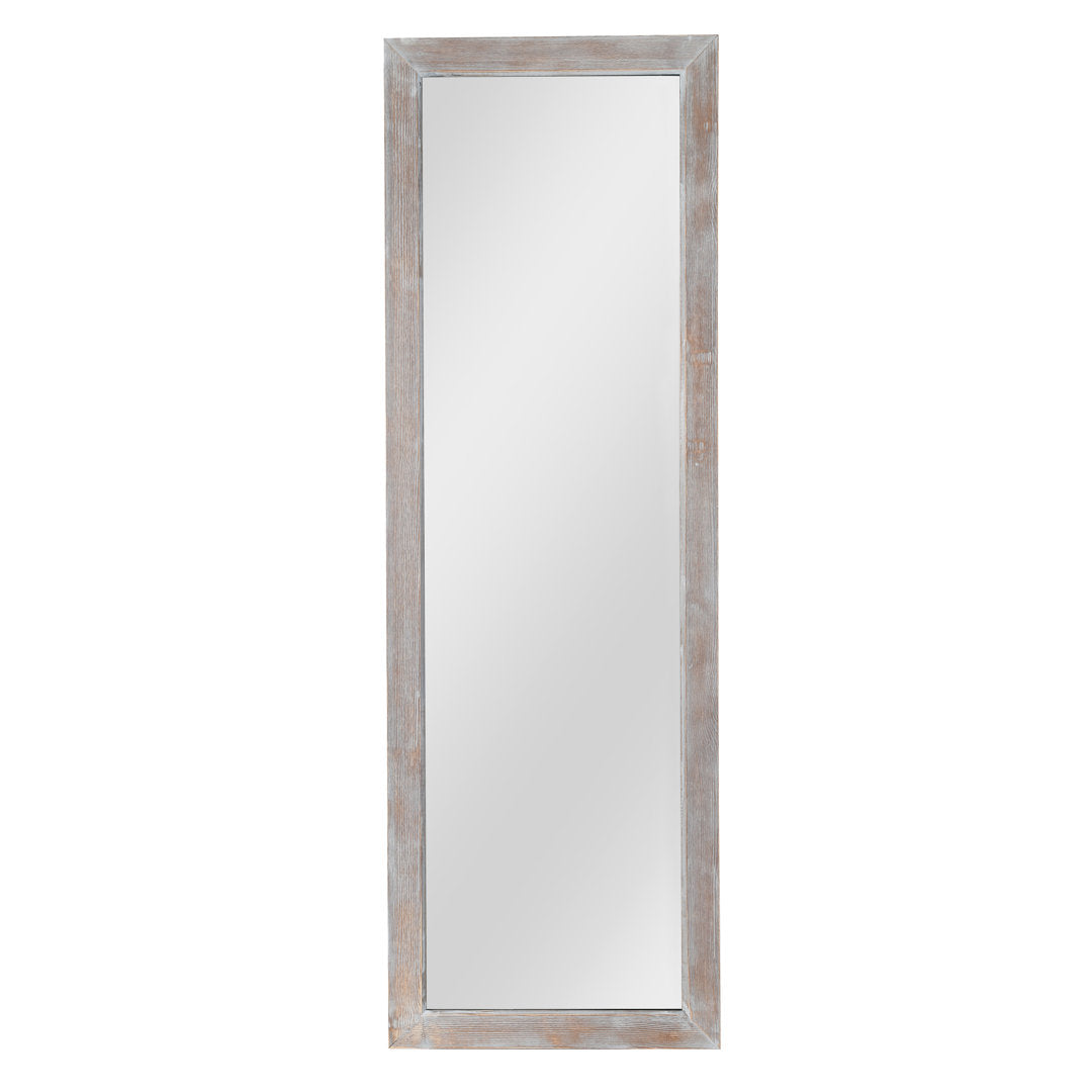 Eldorado Modern & Contemporary Full Length Mirror Three Posts™ Finish: Nature Wood