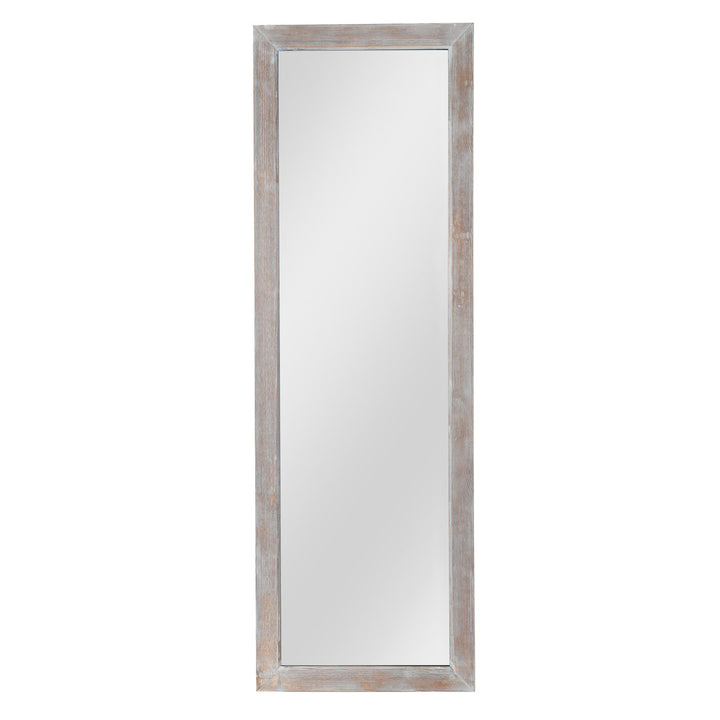 Eldorado Modern & Contemporary Full Length Mirror Three Posts™ Finish: Nature Wood