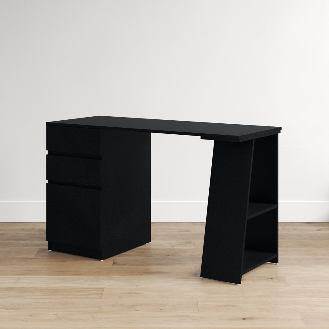 Malgorzata Desk Rebrilliant Finish: Black