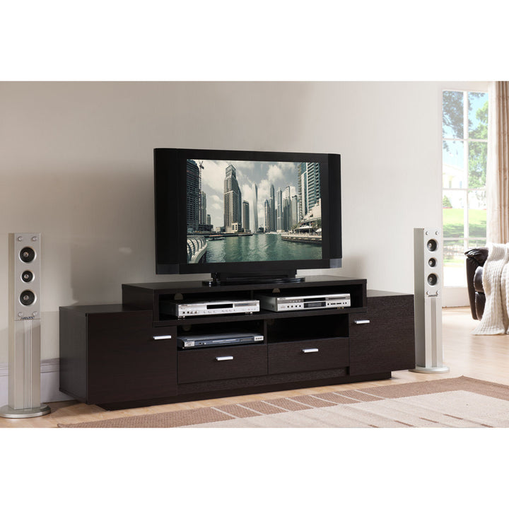 Aston TV Stand for TVs up to 43" Wade Logan® Color: Cappuccino