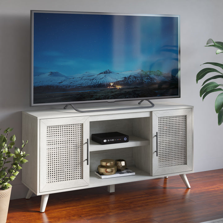 Casspi TV Stand for TVs up to 65" Sand & Stable™ Color: Fairfax Oak