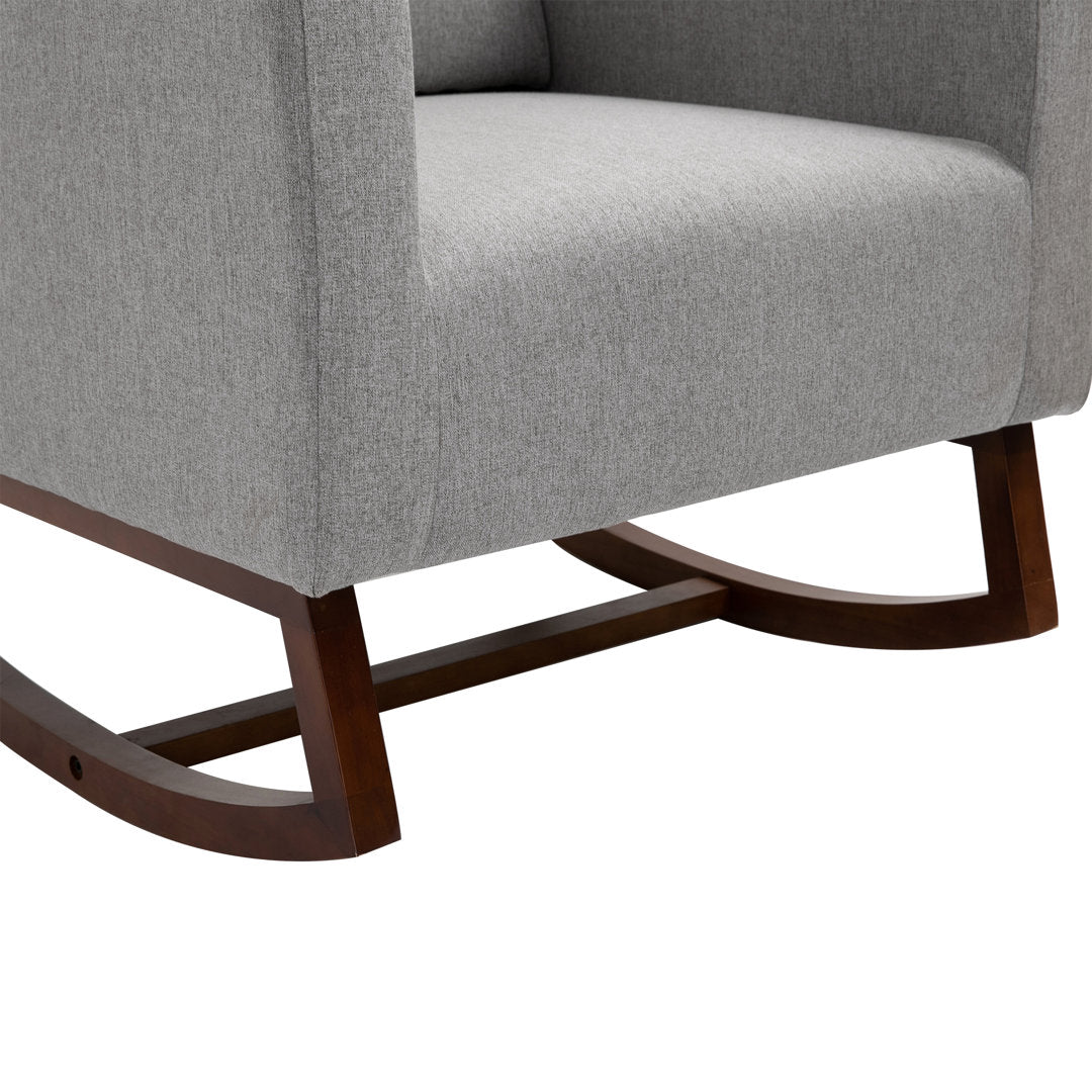 Atze Rocking Chair Latitude Run® Fabric: Gray