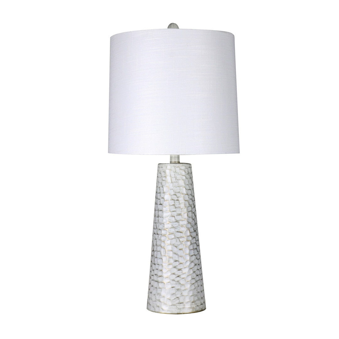 Delphi 25" Table Lamp Wrought Studio™ Base Color: Brass/Gray