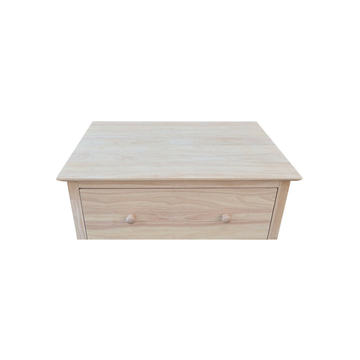 Dufrene Solid Wood 4 Drawer Dresser Highland Dunes Color: Unfinished