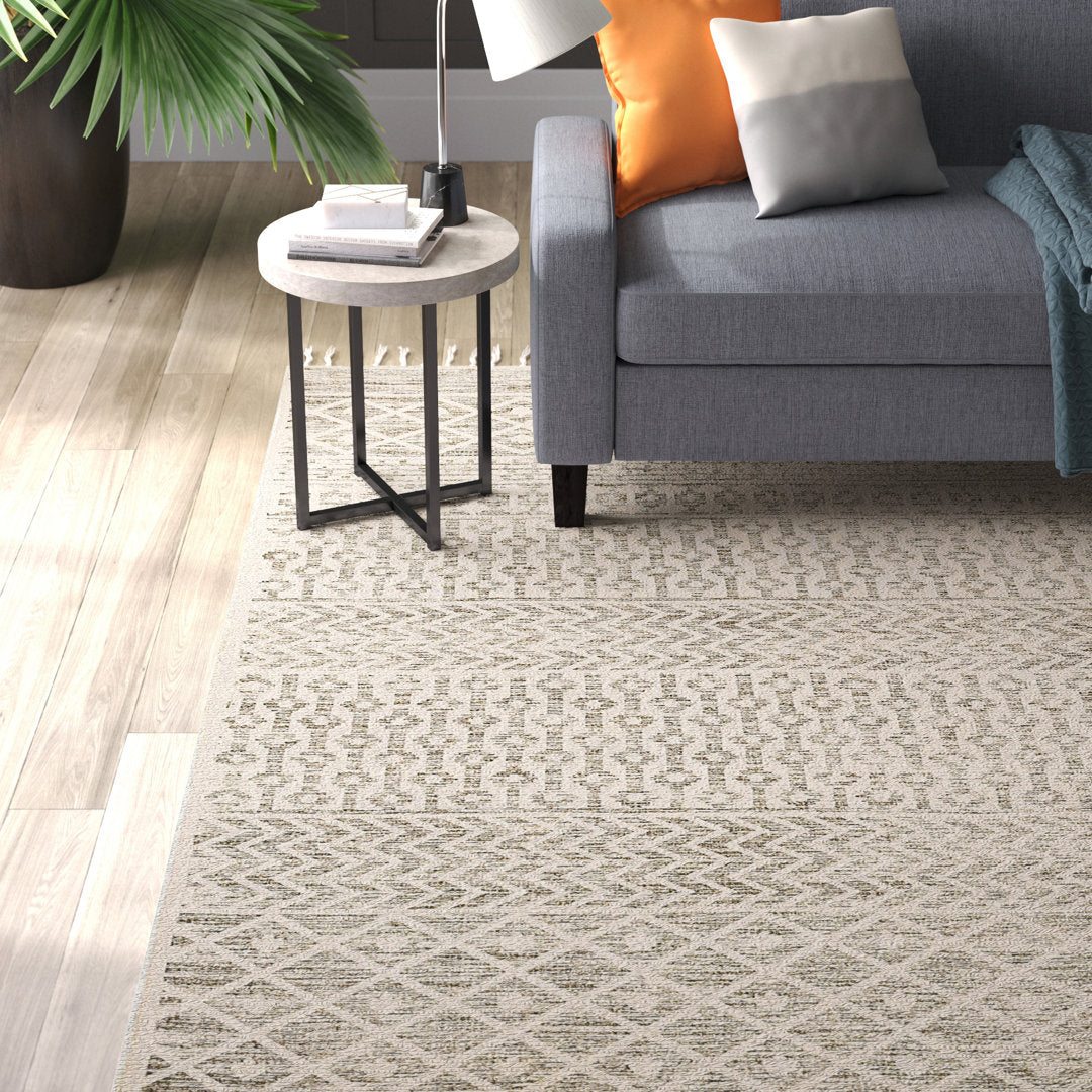 Emmalyn Southwestern Handwoven Cotton Area Rug Langley Street® Rug Size: Rectangle 6' x 9'