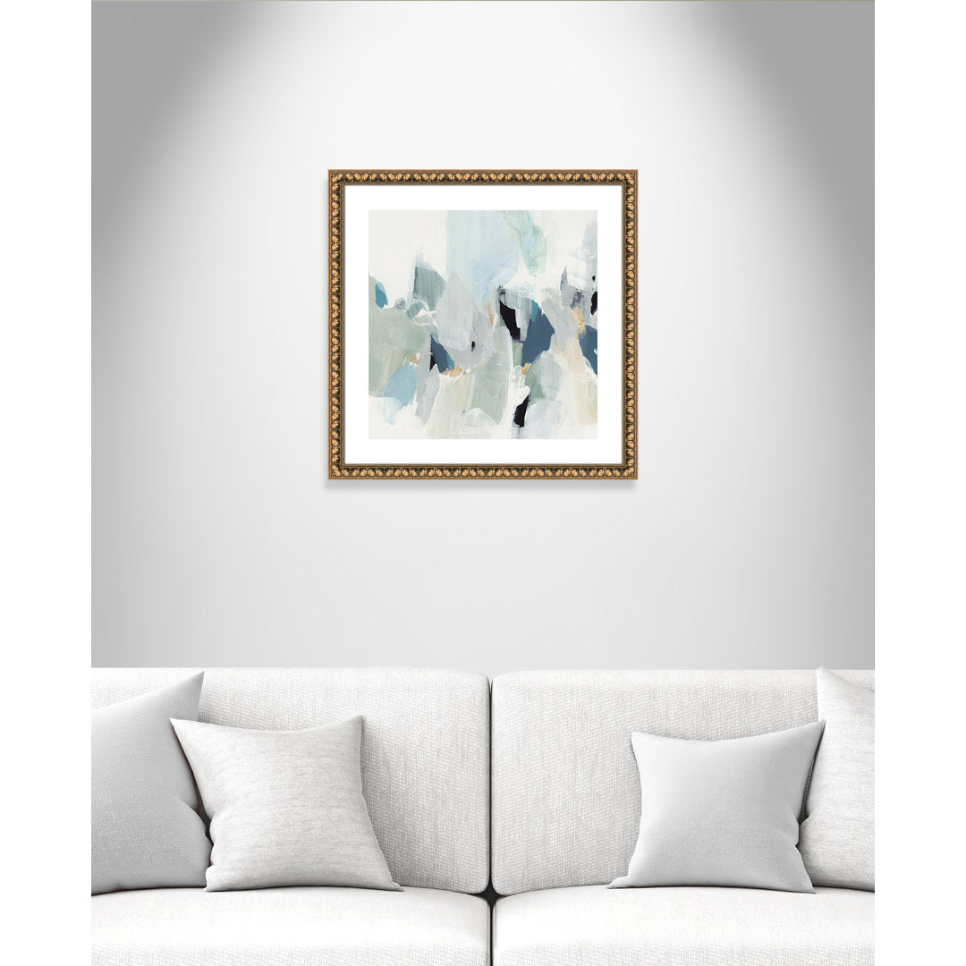 Little Talks III' by Isabelle Z - Painting Print Casa Fine Arts Size: 24.75" H x 24.75" W x 1.13" D Format: Gold Bead Framed Paper