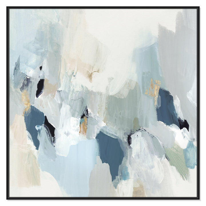 Little Talks II by Isabelle Z - Picture Frame Print on Canvas Casa Fine Arts Size: 46.5" H x 46.5" W x 2" D Format: Black Framed Canvas