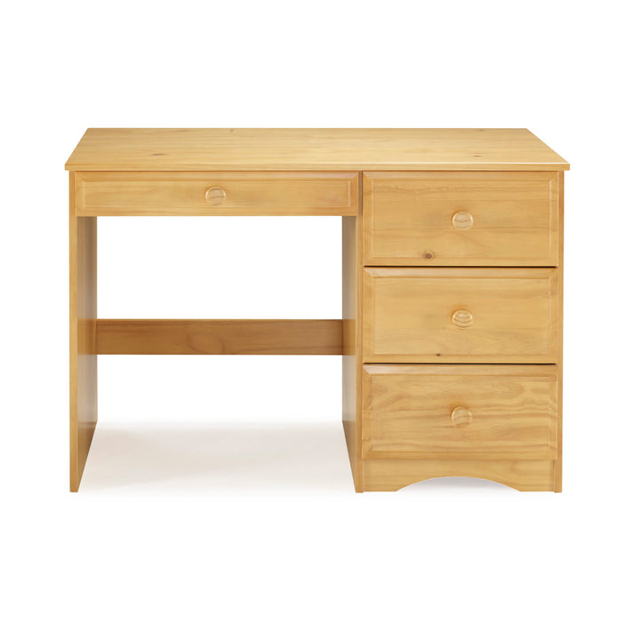 Kellie Writing Desk Three Posts™ Baby & Kids Finish: Natural