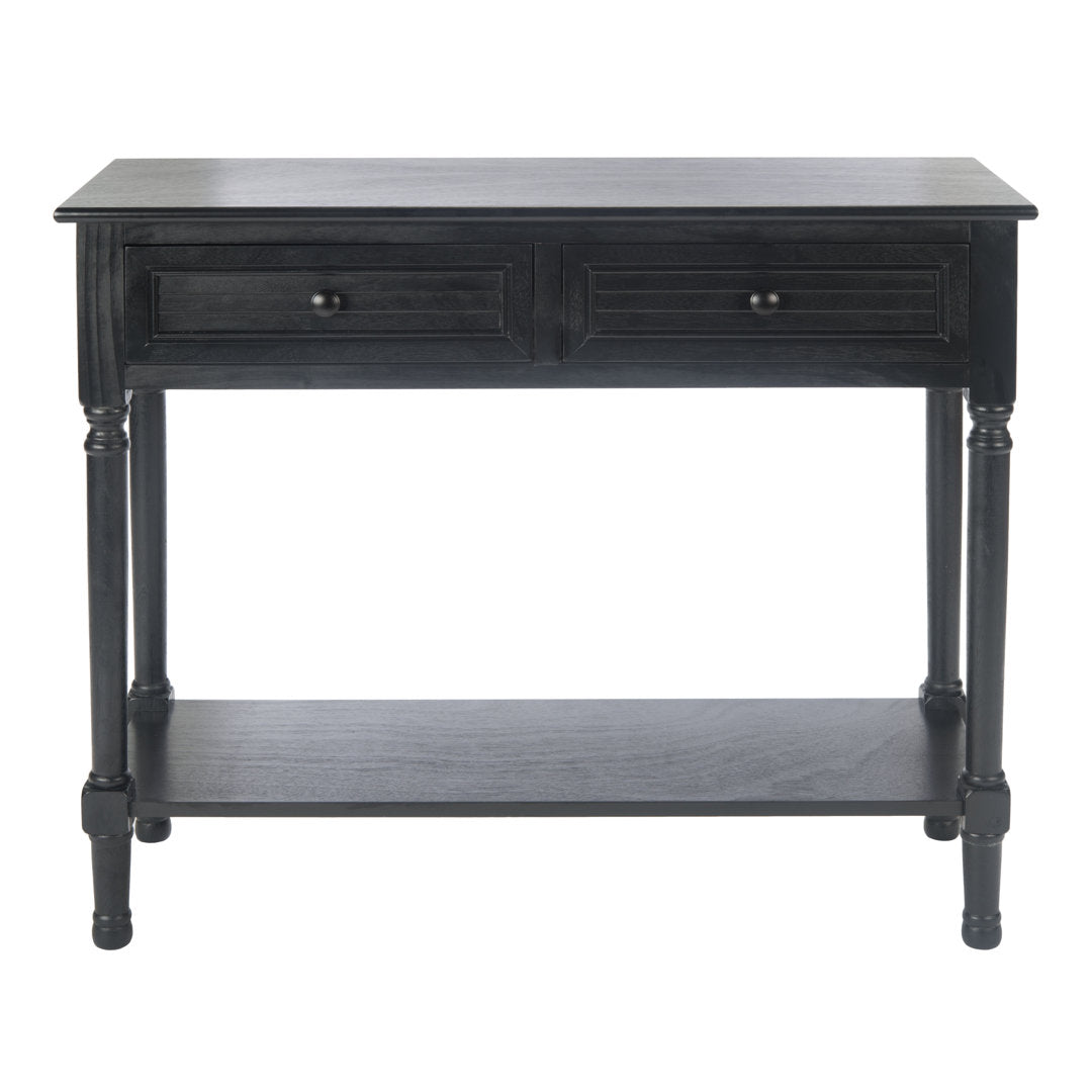 Amondre 36'' Console Table Highland Dunes Color: Black