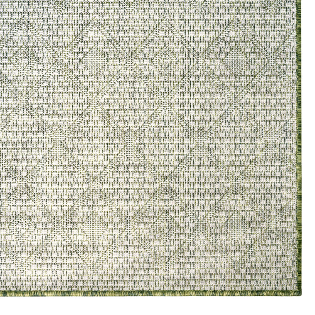 Adley Southwestern Green/Beige Indoor/Outdoor Area Rug Gracie Oaks Rug Size: Octagon 7'10" x 7'10"