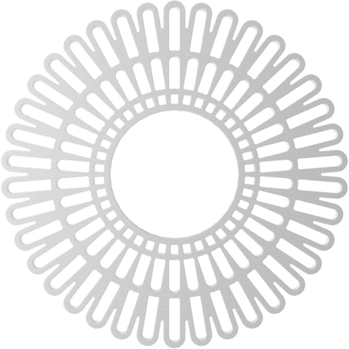Cornelius Ceiling Medallion Ekena Millwork Color: Unfinished Size: 32" H x 32" W x 1" D