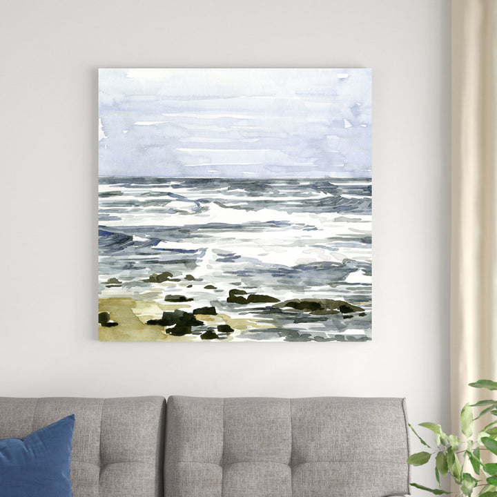 Loose Seascape I Red Barrel Studio® Size: 36" H x 36" W