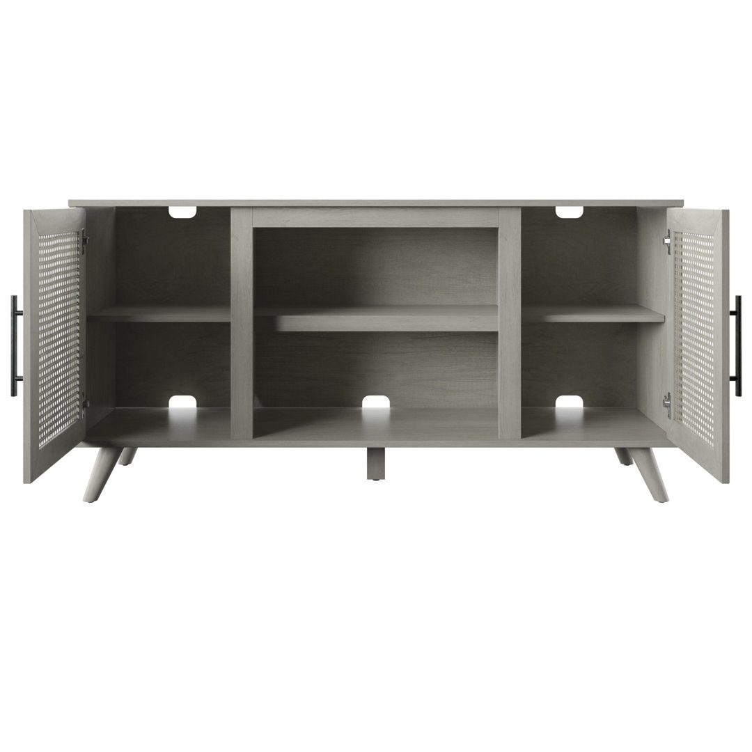 Casspi TV Stand for TVs up to 65" Sand & Stable™ Color: Fairfax Oak