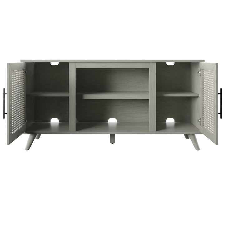 Casspi TV Stand for TVs up to 65" Sand & Stable™ Color: Fairfax Oak