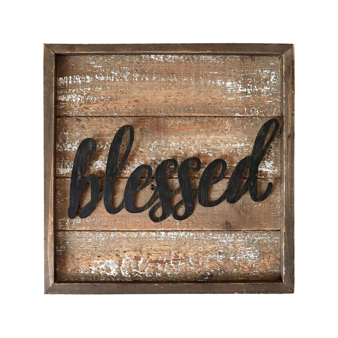 Bless Sign Wall Décor Gracie Oaks