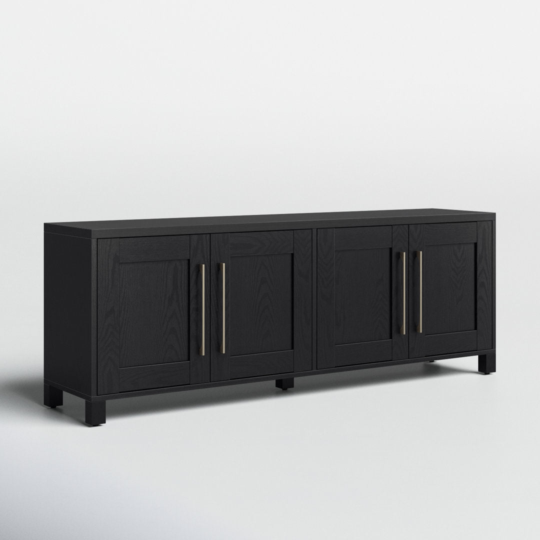 Chabot TV Stand for TVs up to 78" Latitude Run® Color: Black Grain