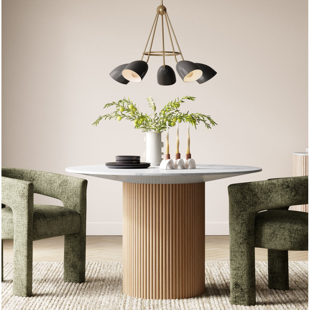 Carmela 47" Pedestal Dining Table Joss & Main