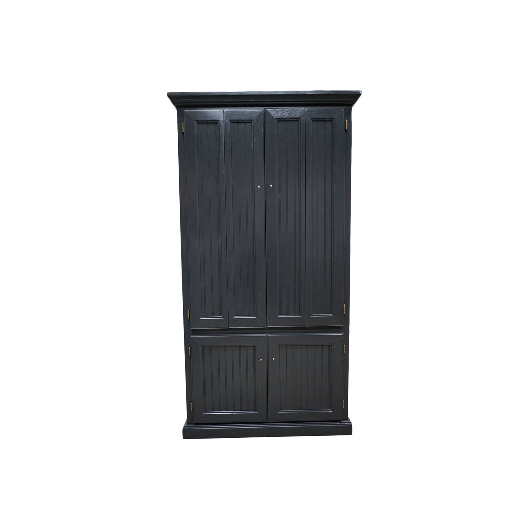 Neasa Solid Wood Armoire Desk Breakwater Bay Color: European Ivory