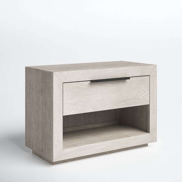 Aria 1 - Drawer Nightstand in Light Gray Joss & Main