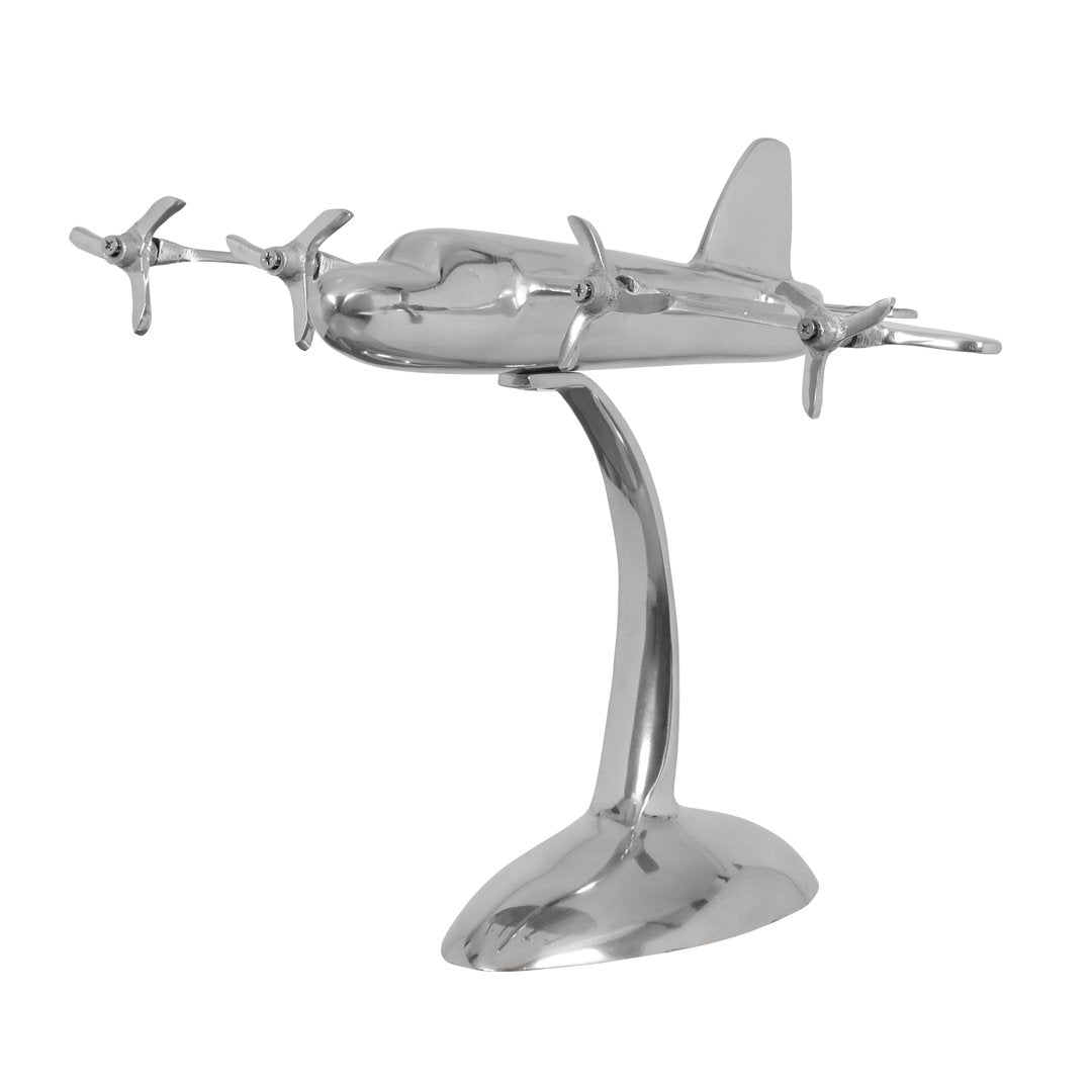Aluminum Aeroplane Decor 17 Stories