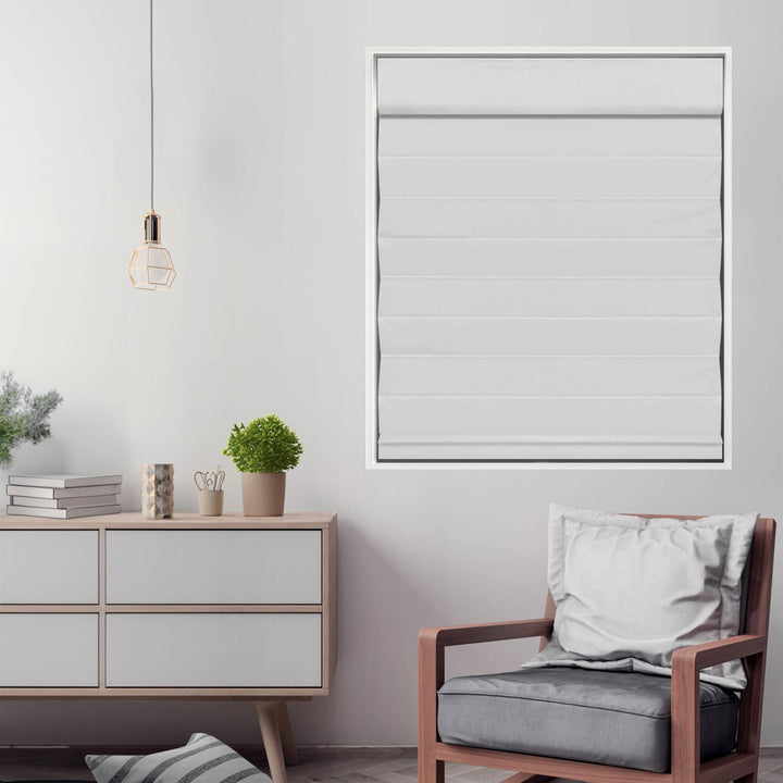 Cordless Blackout 100% Cotton Roman Shade with Cellular Shade Backing Symple Stuff Size: 48"W x 72"L Finish: Light Gray