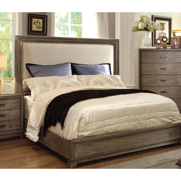 Karla Upholstered Low Profile Platform Bed Hokku Designs Size: King