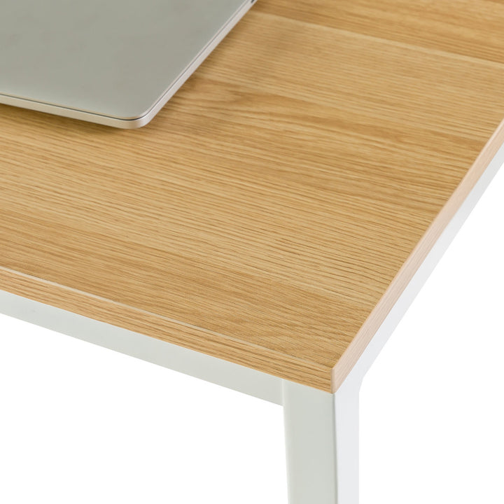 Chelmsford 55" Dining Table Wrought Studio™ Color: Light Brown/White
