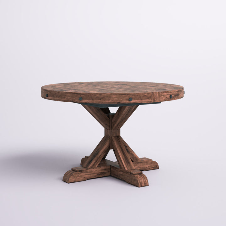 Trevion Solid Mahogany Dining Table Mistana™