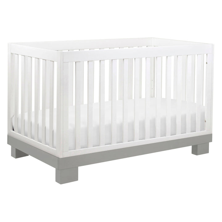 Modo 3-in-1 Convertible Crib babyletto Color: White/Gray