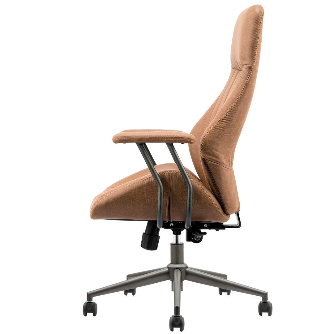 Executive Chair Inbox Zero Upholstery Color: Camel