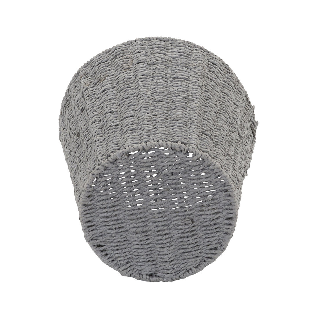 Bimal Paper Rope Gallon Waste Basket Bayou Breeze Color: Gray Capacity: 3 (Gallons)