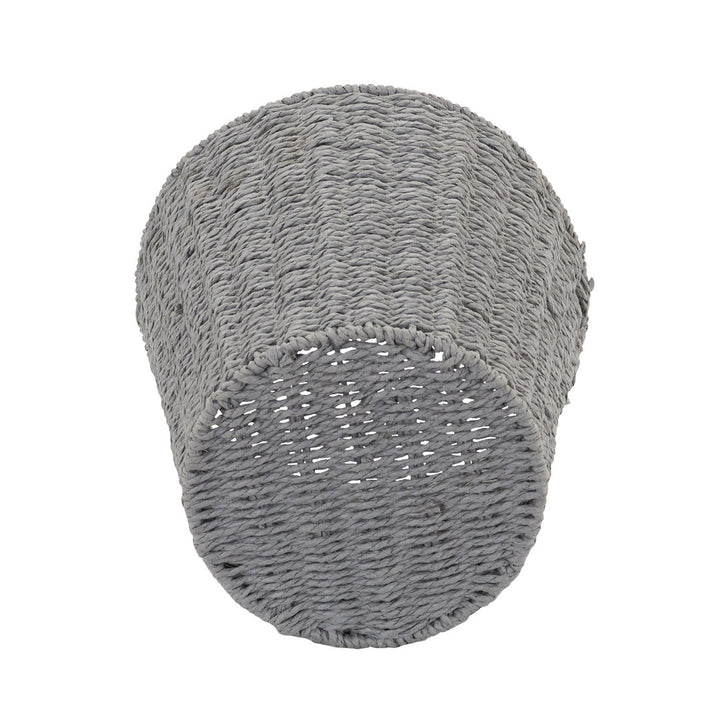Bimal Paper Rope Gallon Waste Basket Bayou Breeze Color: Gray Capacity: 3 (Gallons)