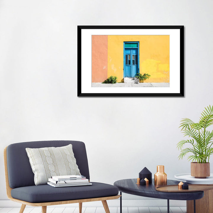 Colorful Street Wall' by Philippe Hugonnard - Gallery-Wrapped Canvas Giclée on Canvas East Urban Home Mat Color: White Size: 16" H x 24" W x 1" D Format: Black Framed Fine Art Paper