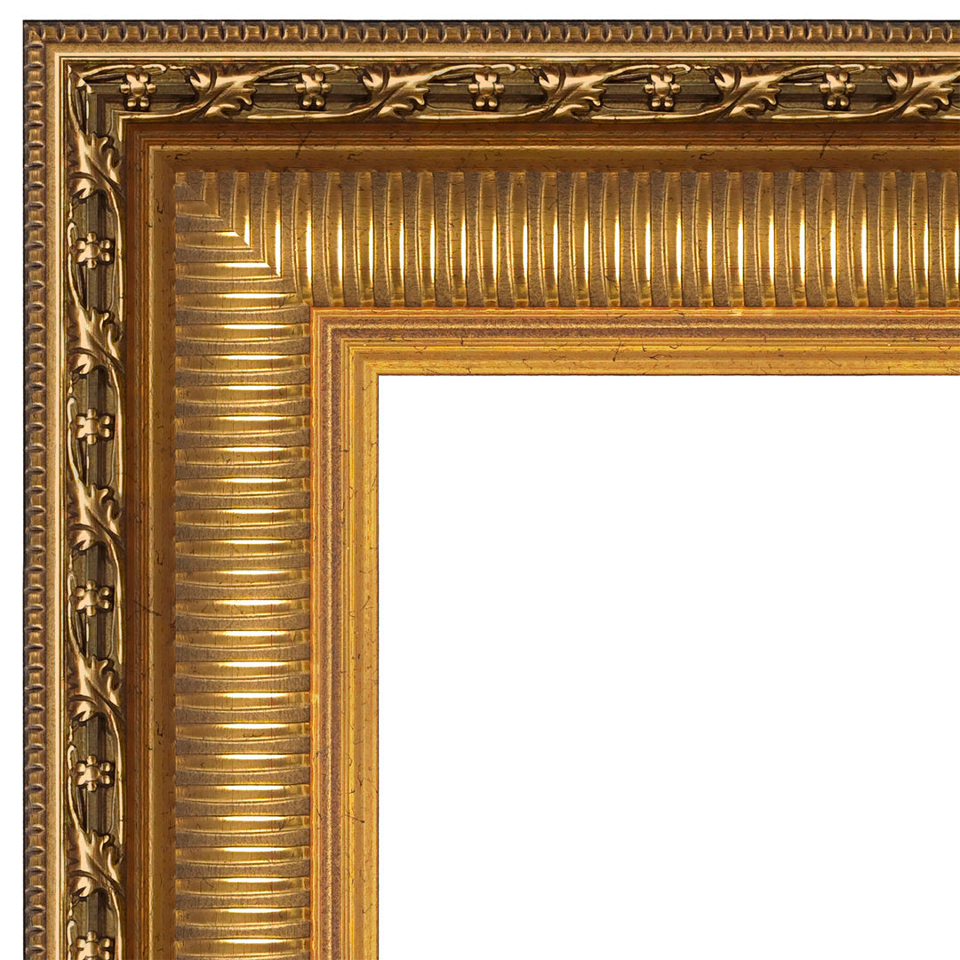 Le Couloir de l'Opera Framed Painting Print on Canvas Vault W Artwork Size: 39.25" H x 31.25" W