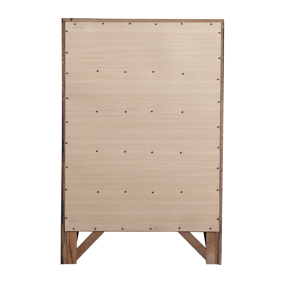 Marilla 5-Drawer Chest Glory Furniture Color: Cappaccino