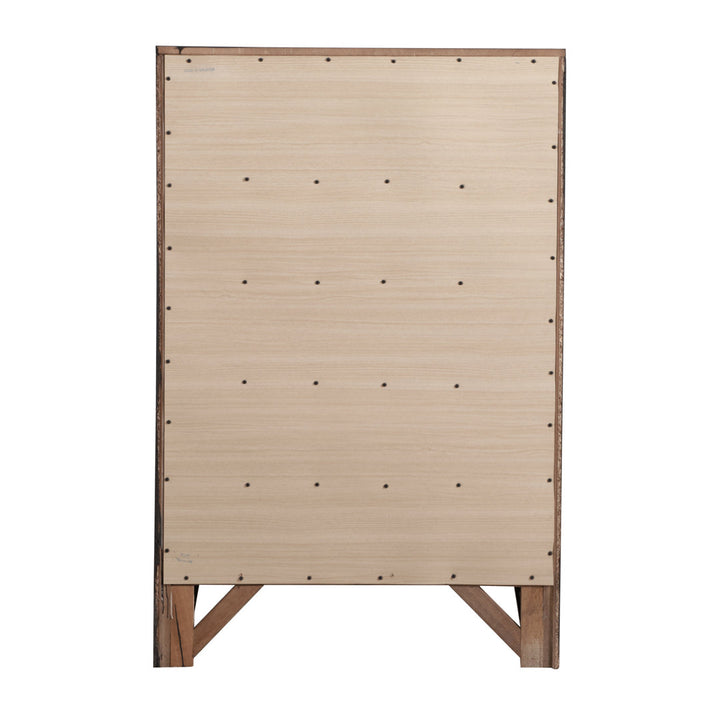 Marilla 5-Drawer Chest Glory Furniture Color: Cappaccino