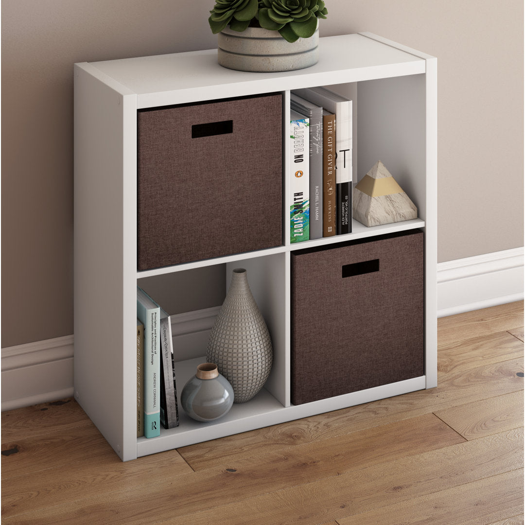30" H x 30" W Decorative Cube Bookcase ClosetMaid Color: White