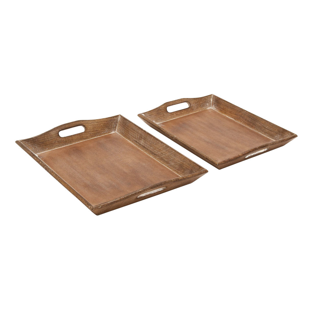 Dublin 2 Piece Coffee Table Tray Set Birch Lane™