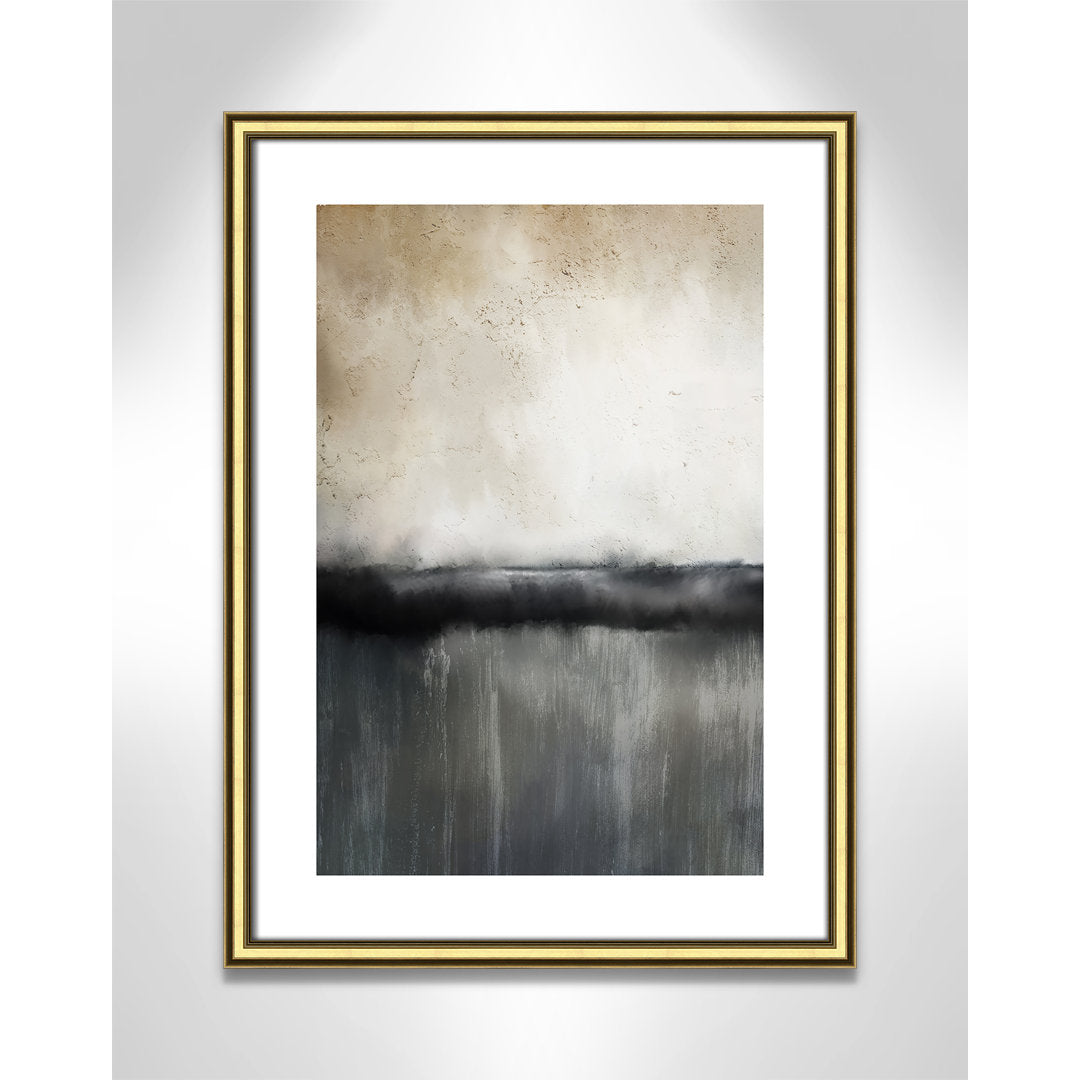 Sunset by Kimberly Allen Print Joss & Main Size: 23" H x 17" W x 0.88" D Format: Gold Framed Paper