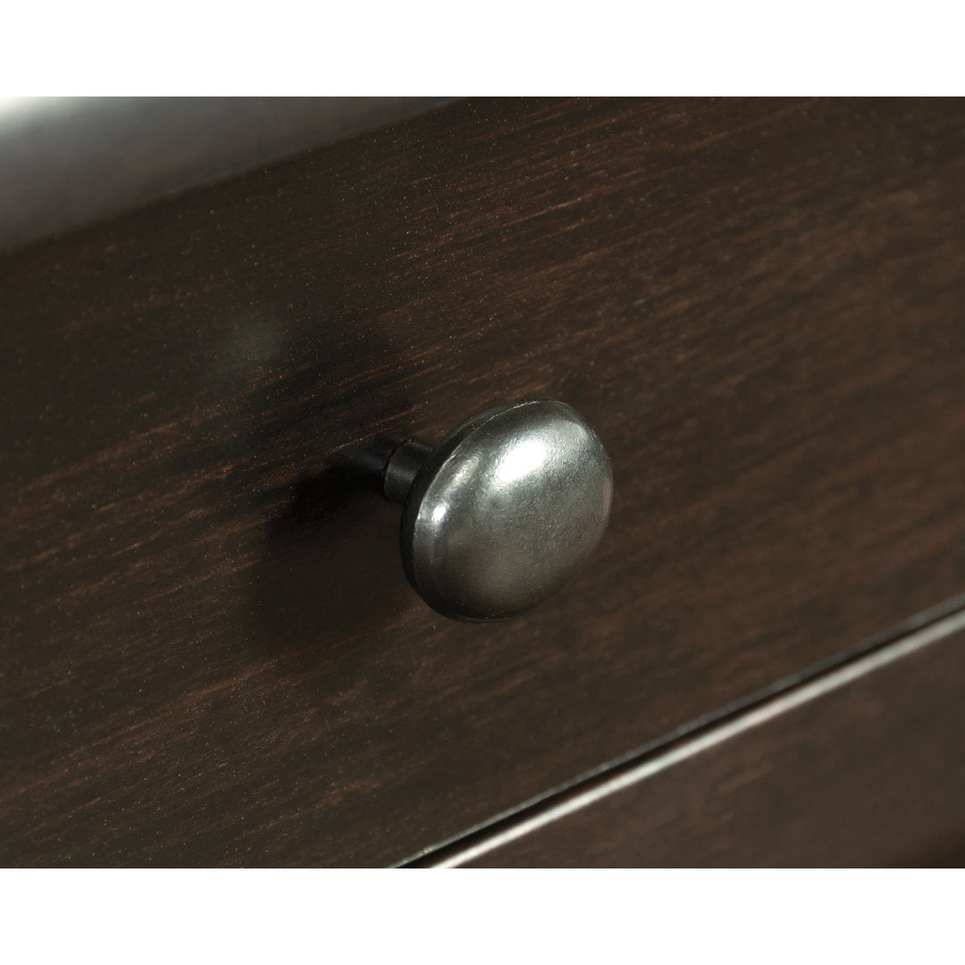 Gunalda L-Shape Executive Desk Red Barrel Studio® Color: Estate Black