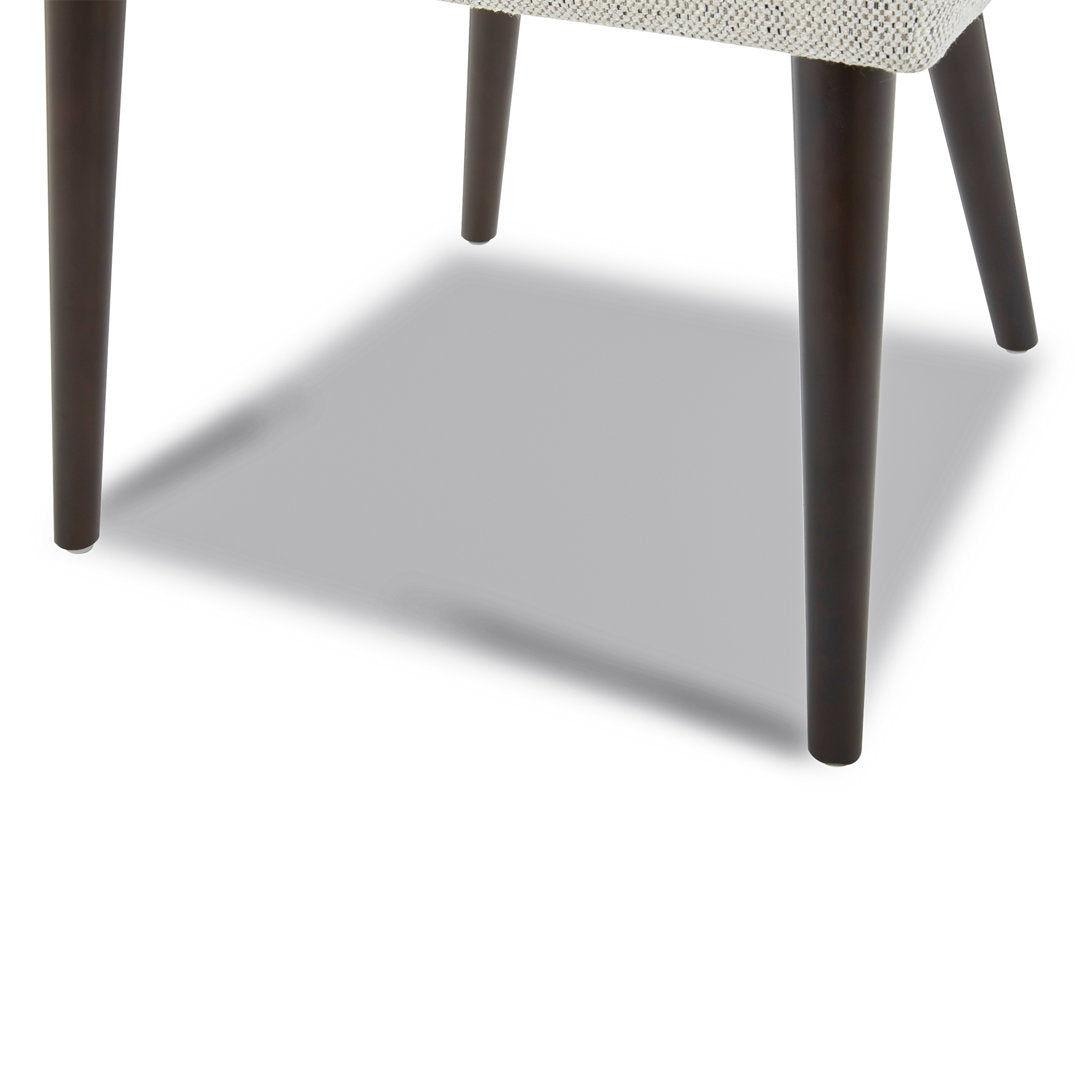 Brently Upholstered Dining Chair (Set of 2) Wade Logan® Upholstery Color: lvory