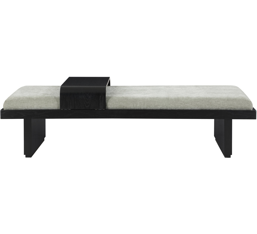 Bryaunna Chenille Fabric Upholstered Bench Wade Logan®