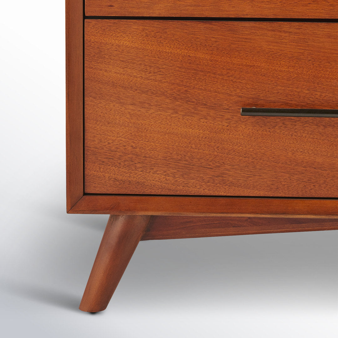 Williams 7-Drawer Dresser AllModern Color (Frame/Drawer): Chestnut